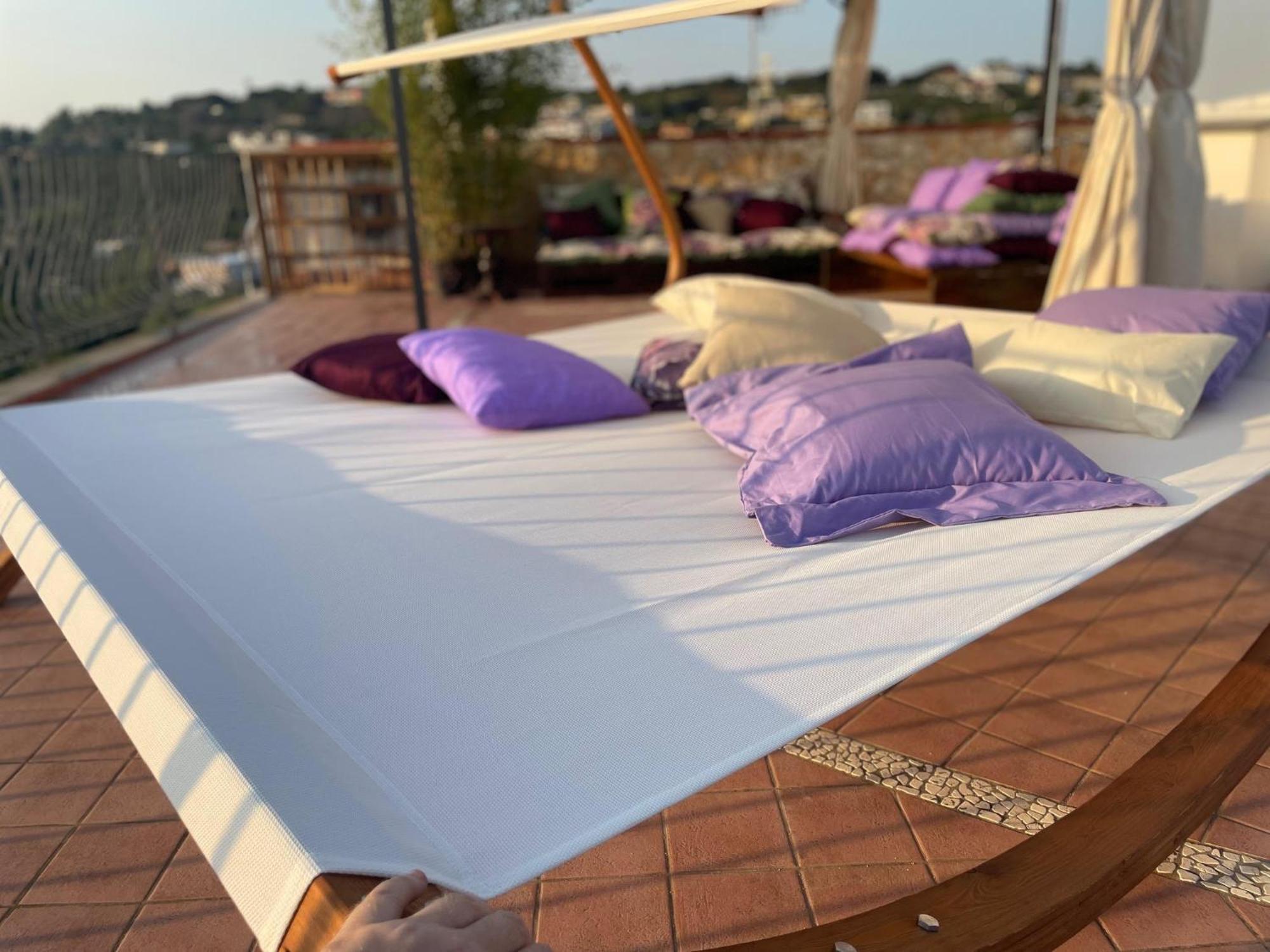 Domus Parva - Villa Con Bio-Piscina, Spa Privata E Appartamenti Panoramici Bacoli Eksteriør billede