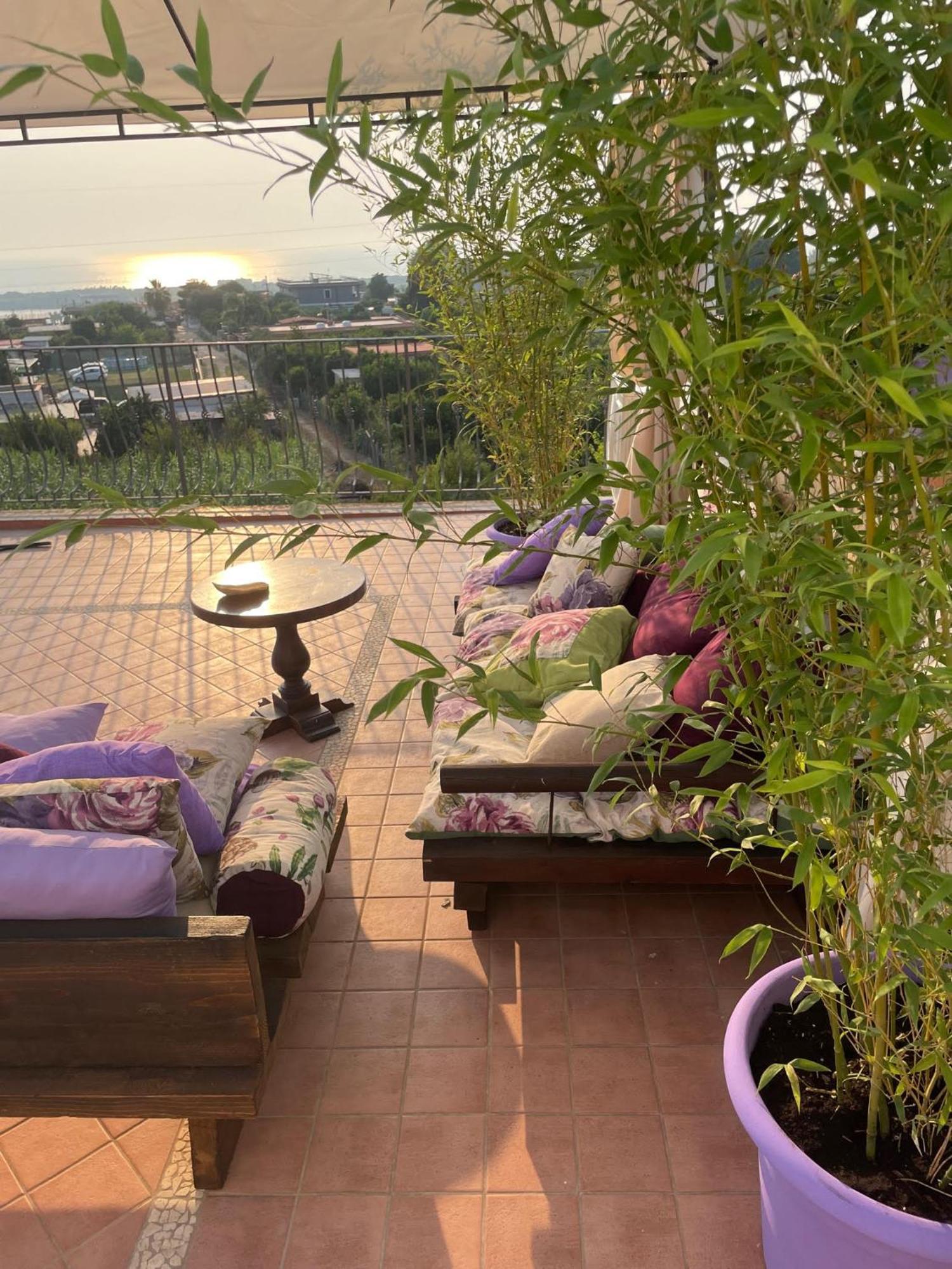 Domus Parva - Villa Con Bio-Piscina, Spa Privata E Appartamenti Panoramici Bacoli Eksteriør billede